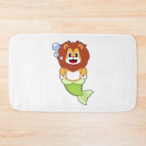 Item preview, Lion Mermaid designed and sold by Snabdesign84.