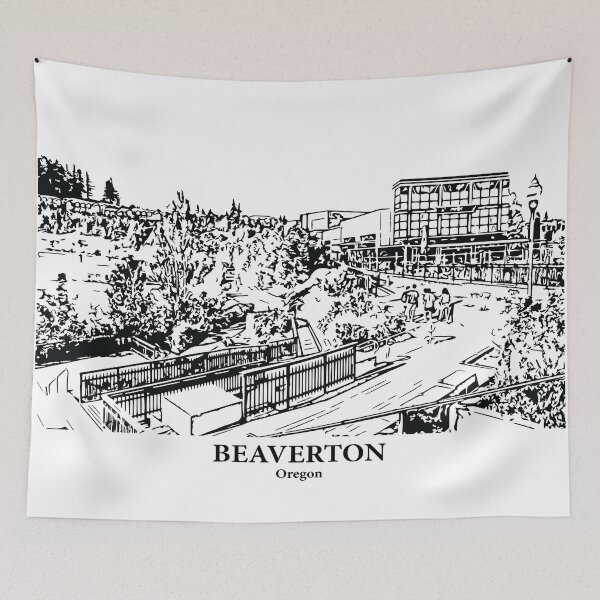 Item preview, Beaverton - Oregon designed and sold by Lakeric Cityscapes.