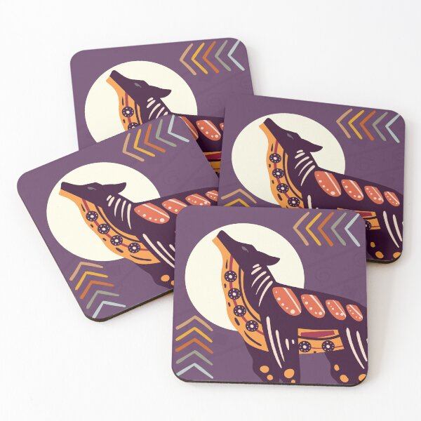 Item preview, NATIVE WOLF designed and sold by NOMADIC ART.