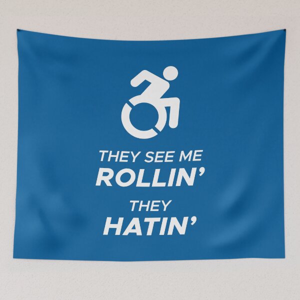 Item preview, They See Me Rollin They Hatin Handicapable designed and sold by creativecurly.