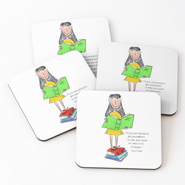 Item preview, Roald Dahl, Matilda quote designed and sold by Deanosdoodles.