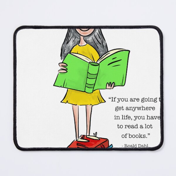 Item preview, Roald Dahl, Matilda quote designed and sold by Deanosdoodles.