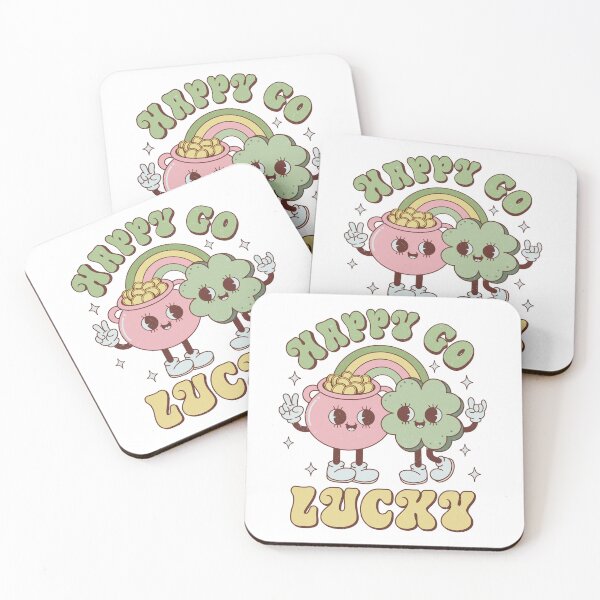 Item preview, Happy Go Lucky ,Lucky Shamrock ,St Patricks Day designed and sold by BotunPeony.