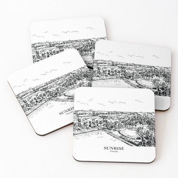 Item preview, Sunrise - Florida designed and sold by Lakeric Cityscapes.