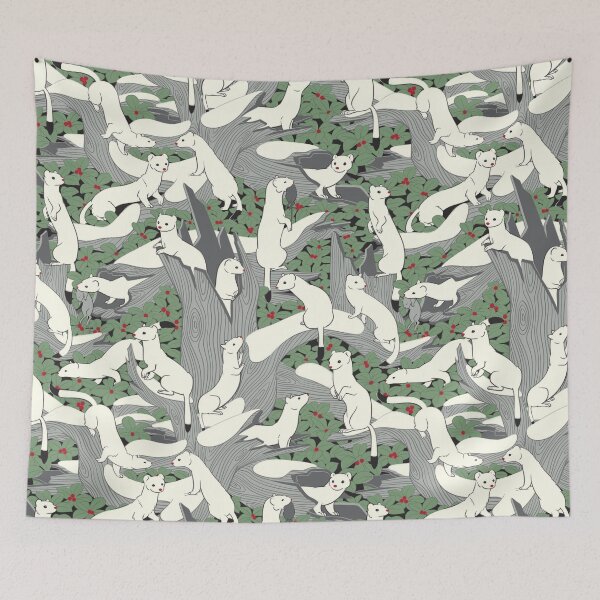 Item preview, Stoats in the Snow designed and sold by JadaFitch.