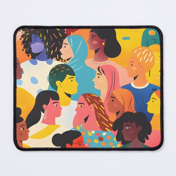 Item preview, Colorful People in different groups. designed and sold by xiao xuans.