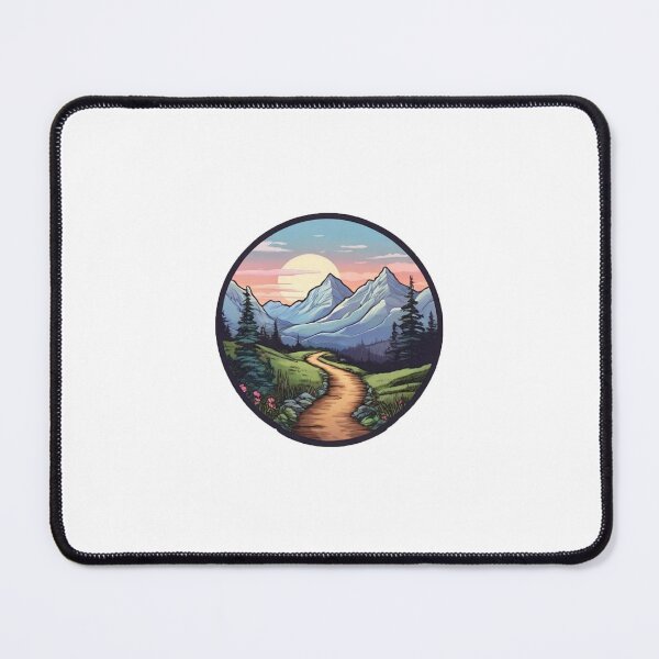 Item preview, Sunset Sojourn - Path Through the Peaks designed and sold by Daniel Haddad.