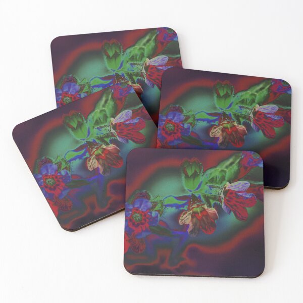 Item preview, Dark lungwort artistically alienated. designed and sold by Natur-im-fokus.