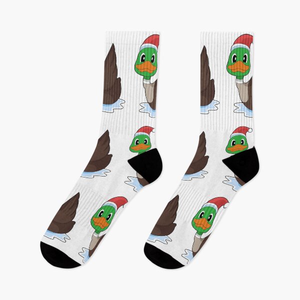 Artikelvorschau, Ente Weihnachten Weihnachtsmütze entworfen und verkauft von Snabdesign84.