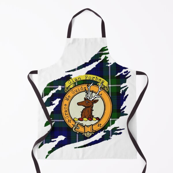 Item preview, Forbes Crest Scottish Surname Tartan designed and sold by BagTown Clans.