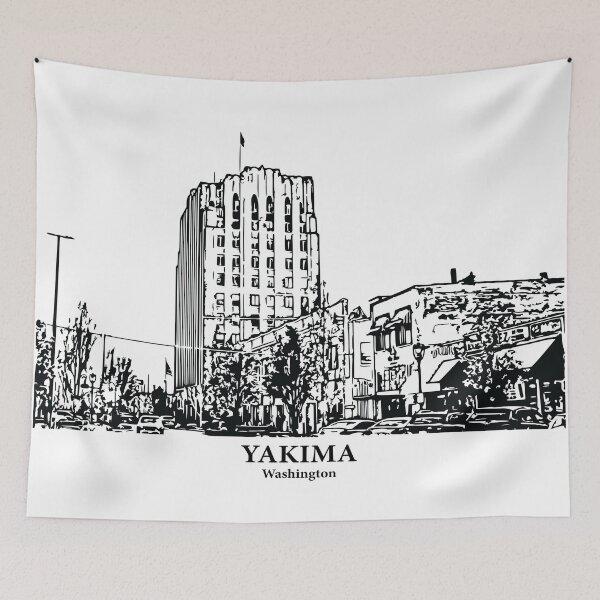 Item preview, Yakima - Washington designed and sold by Lakeric Cityscapes.