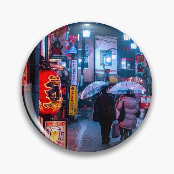 Item preview, Tokyo's Neon Reflection - Anime Aesthetic designed and sold by Neondreamscapes.