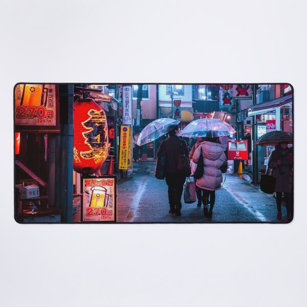 Item preview, Tokyo's Neon Reflection - Anime Aesthetic designed and sold by Neondreamscapes.
