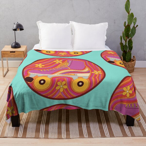 Item preview, Graphic abstract art design with fun rollers drawing designed and sold by SweetLimeShop.