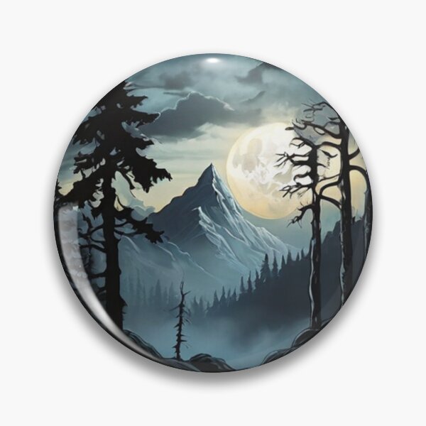 Item preview, Enchanted Eclipse over Ethereal Peaks designed and sold by Daniel Haddad.