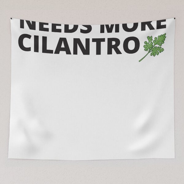 Item preview, Cilantro Lovers Unite - Fresh and Flavorful Herb Design designed and sold by QuantaPixel.