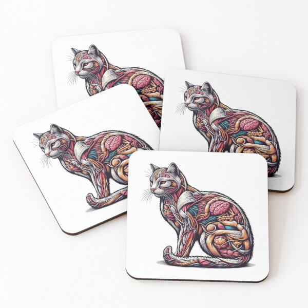Item preview, cat anatomy designed and sold by wizooo411.