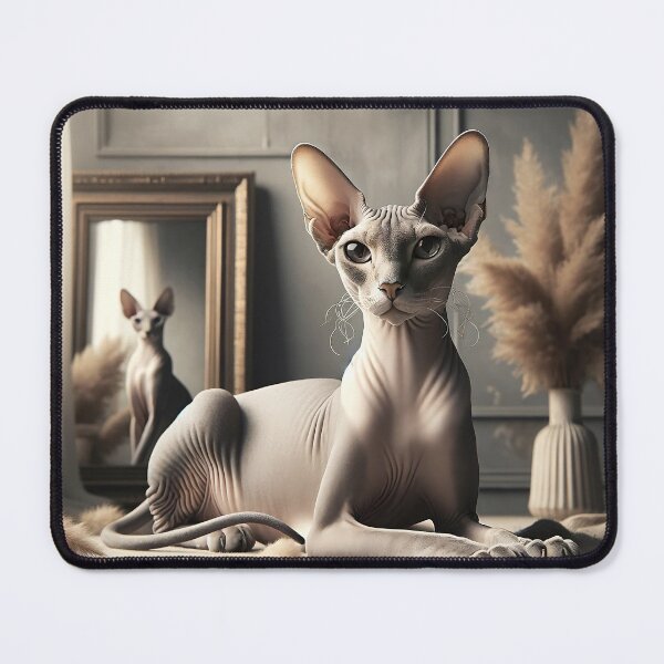 Item preview, Feline Refinement: The Peterbald in its Modern Essence designed and sold by ArtemioVisions.