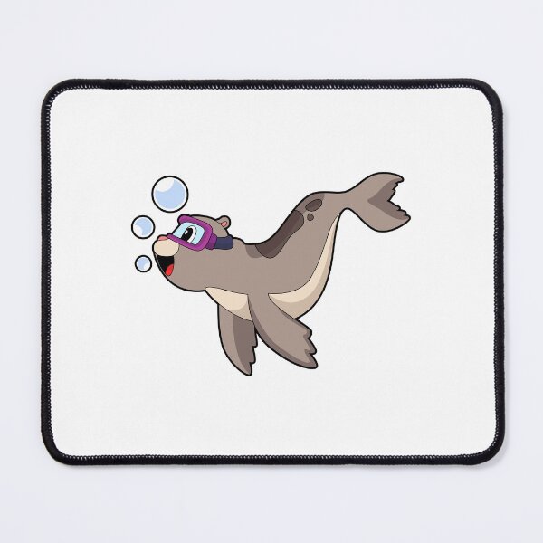 Item preview, Seal Diver Swimming goggles Diving designed and sold by Snabdesign84.