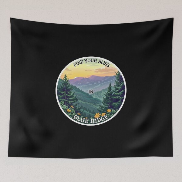 Item preview, Blue Ridge Mountain designed and sold by Vibe Unique.
