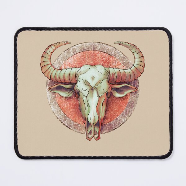 Item preview, Buffalo skull mandala designed and sold by AngeMNunez.