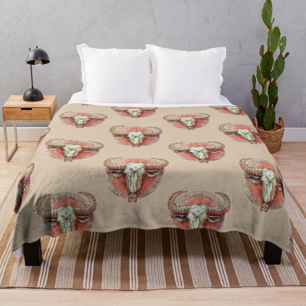 Item preview, Buffalo skull mandala designed and sold by AngeMNunez.