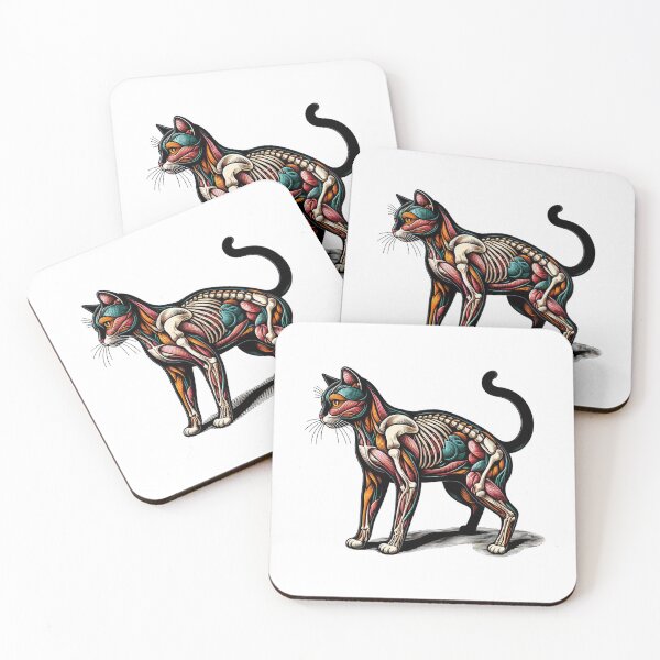 Item preview, cat anatomy designed and sold by wizooo411.