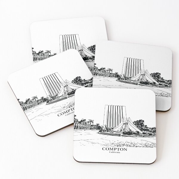 Item preview, Compton - California designed and sold by Lakeric Cityscapes.