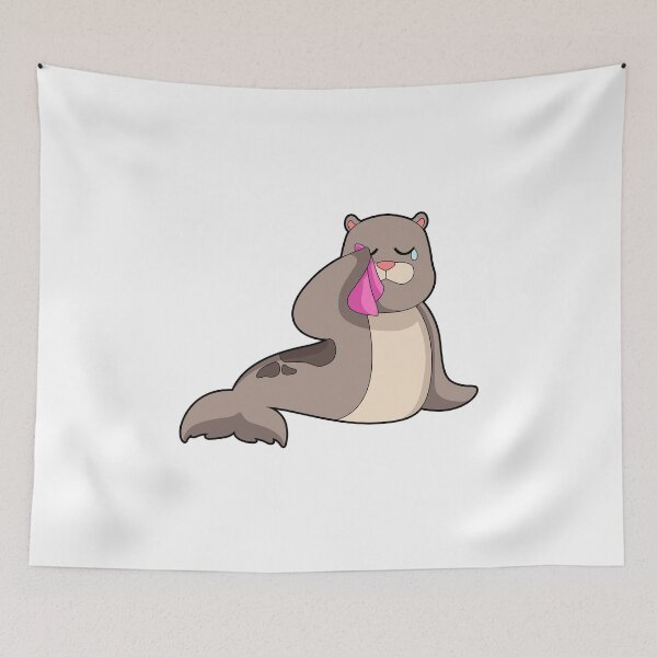 Item preview, Seal Handkerchief designed and sold by Snabdesign84.