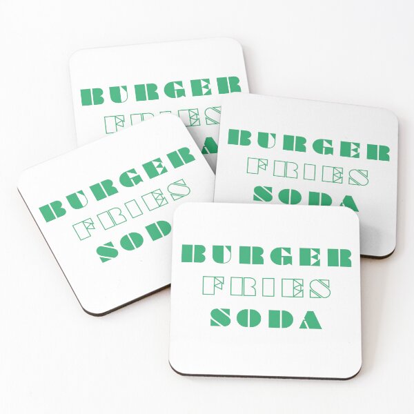 Item preview, Burger fries soda designed and sold by JeSuisAgnes.