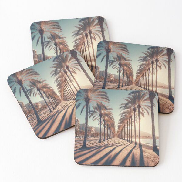 Item preview, rows of palm trees designed and sold by Yourdreamworld.