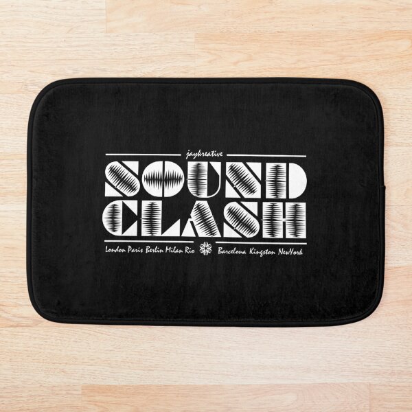 Artikelvorschau, Studio Ochee Sound Clash Weiß auf Schwarz entworfen und verkauft von studioochee03.