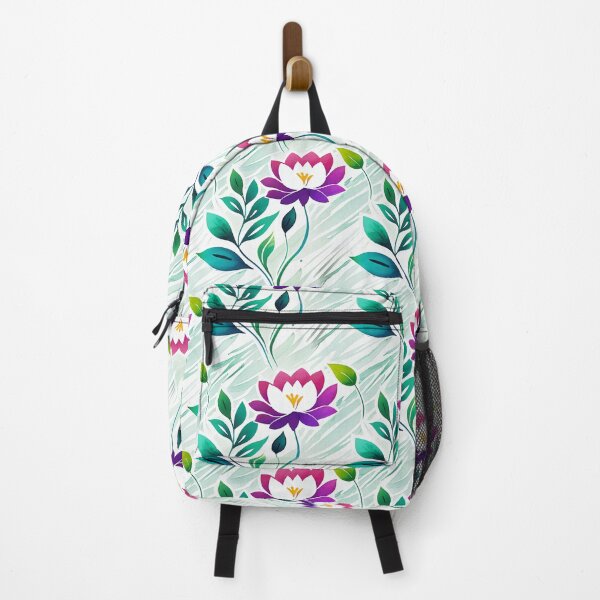 Item preview, Colorful stylish minimalist abstract flowers water color designed and sold by yeekazar.