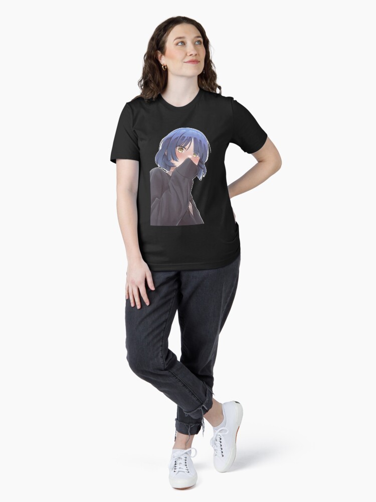 Aperçu 4 sur 7. T-shirt essentiel avec l'œuvre bocchi le rocher créée et vendue par FanThisAll.