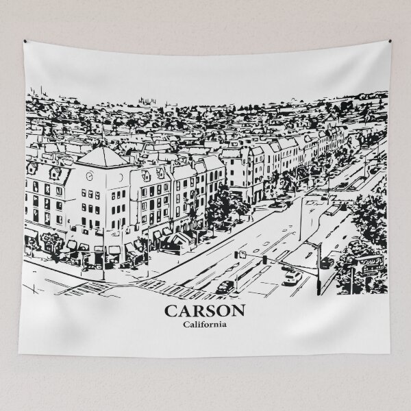 Item preview, Carson - California designed and sold by Lakeric Cityscapes.