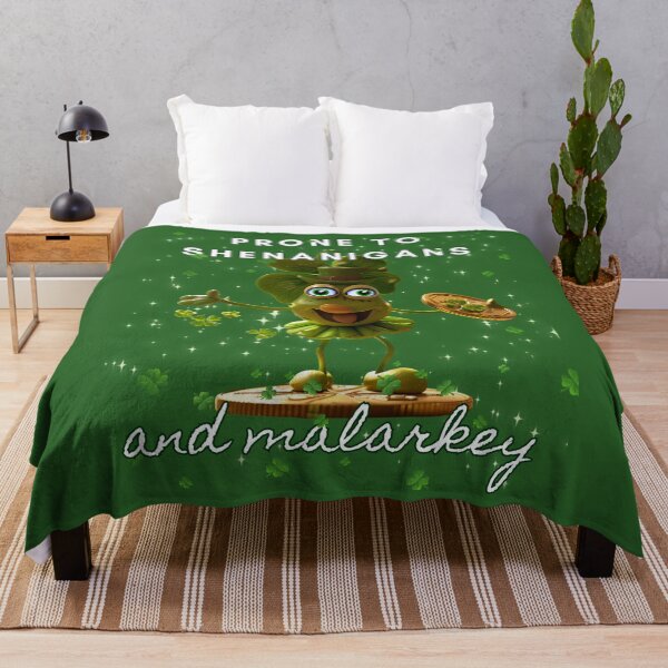 Item preview, St Patricks Day Prone To Shenanigan And Malarkey Funny Gifts designed and sold by BetiOnDemand.