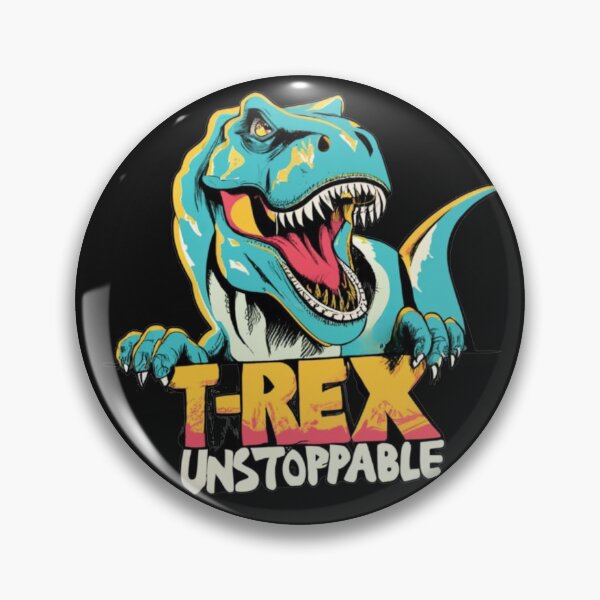 Item preview, T-Rex Unstoppable in style comic book illustrations designed and sold by Pawel Oska.