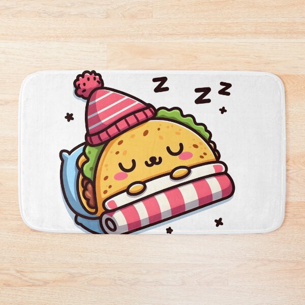 Item preview, Kawaii Taco With Blanket designed and sold by CanvasCutie.