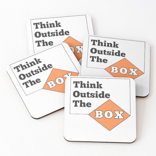 Item preview, Think Out Side The Box  Deep Quotes About Life designed and sold by Vignola7.