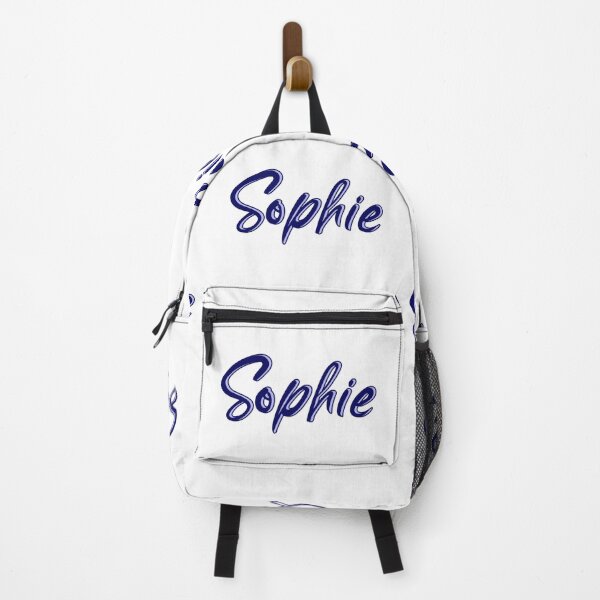 Item preview, Sophie girl's name blue handwriting script designed and sold by incurablehippie.