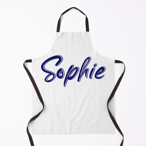 Item preview, Sophie girl's name blue handwriting script designed and sold by incurablehippie.