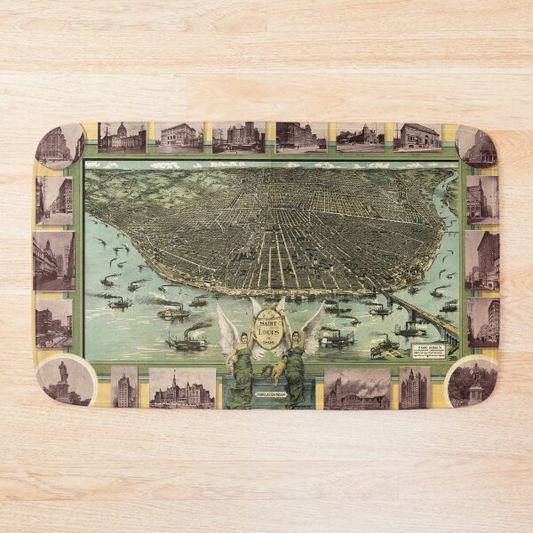 Item preview, Saint Louis, Missouri in 1896 designed and sold by allhistory.