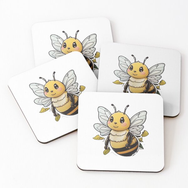 Item preview, Honey bee stickers designed and sold by Made-by-Gus.