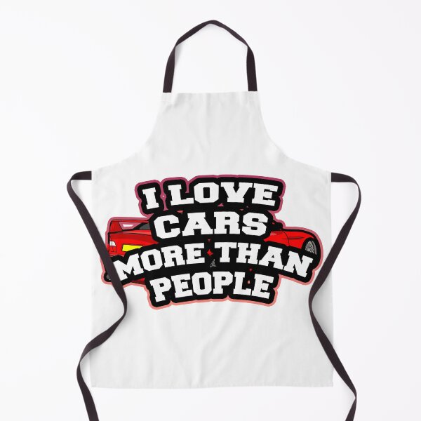 Item preview, I Love Cars More Than People designed and sold by MonkiFlipp.