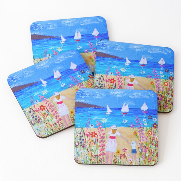 Item preview, A Mother's Love by the Sea among Flowers designed and sold by Casimirasart.