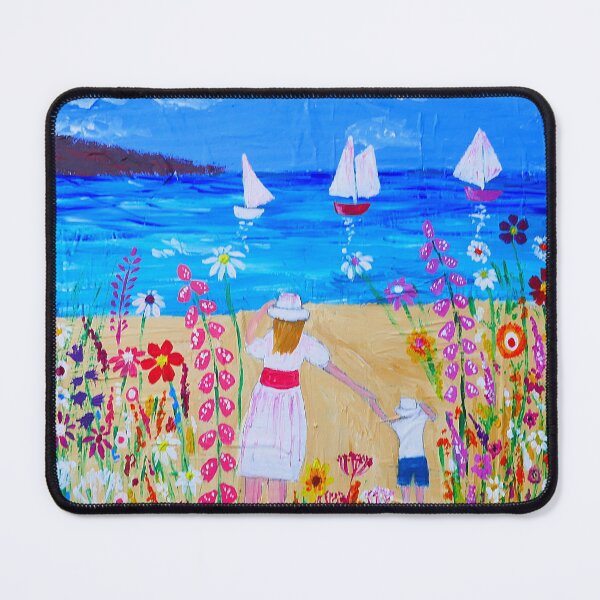 Item preview, A Mother's Love by the Sea among Flowers designed and sold by Casimirasart.