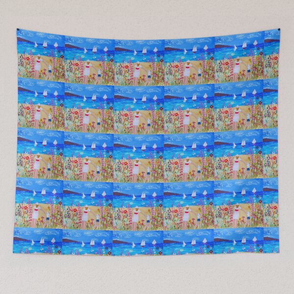 Item preview, A Mother's Love by the Sea among Flowers designed and sold by Casimirasart.