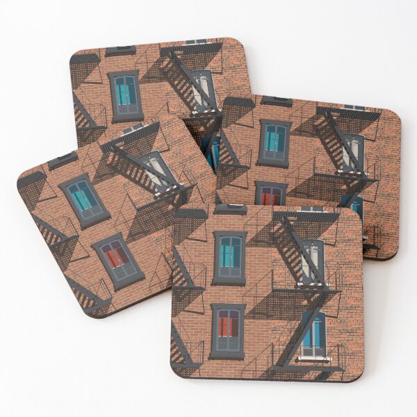 Item preview, New York building facade designed and sold by Luis J. de la Fuente.