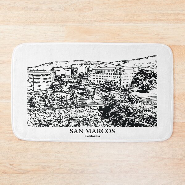 Item preview, San Marcos - California designed and sold by Lakeric Cityscapes.