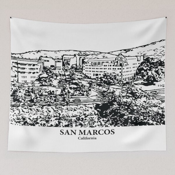 Item preview, San Marcos - California designed and sold by Lakeric Cityscapes.